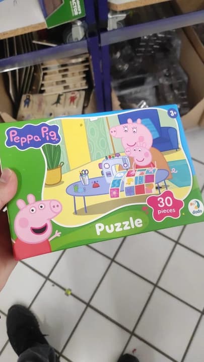 A 30-piece Peppa Pig puzzle